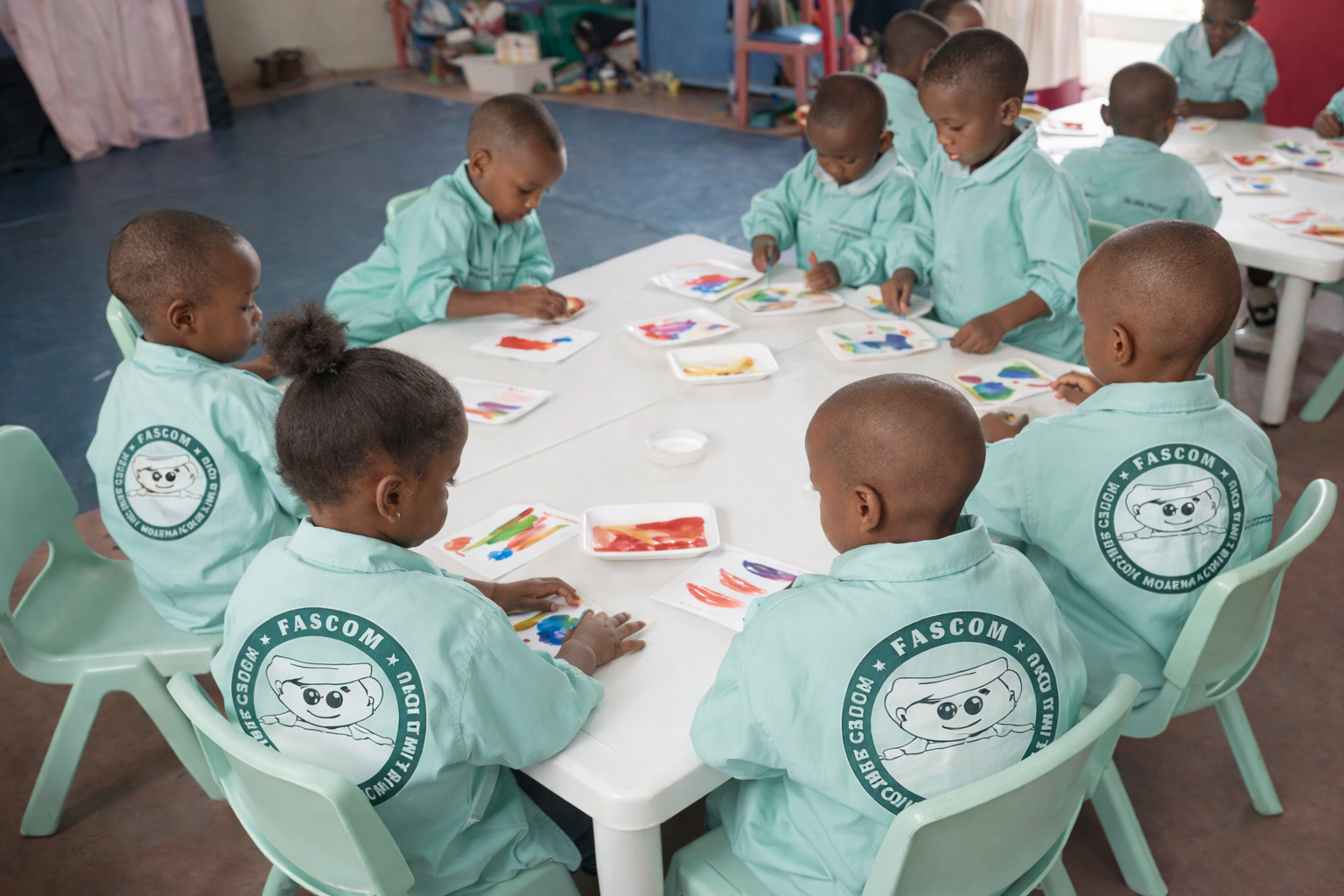 Élève sénégalais en préscolaire